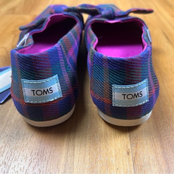 TOMS Women's Multicolor Slip-On Shoes Loafer Flats Size 6 - Picture 2 of 11